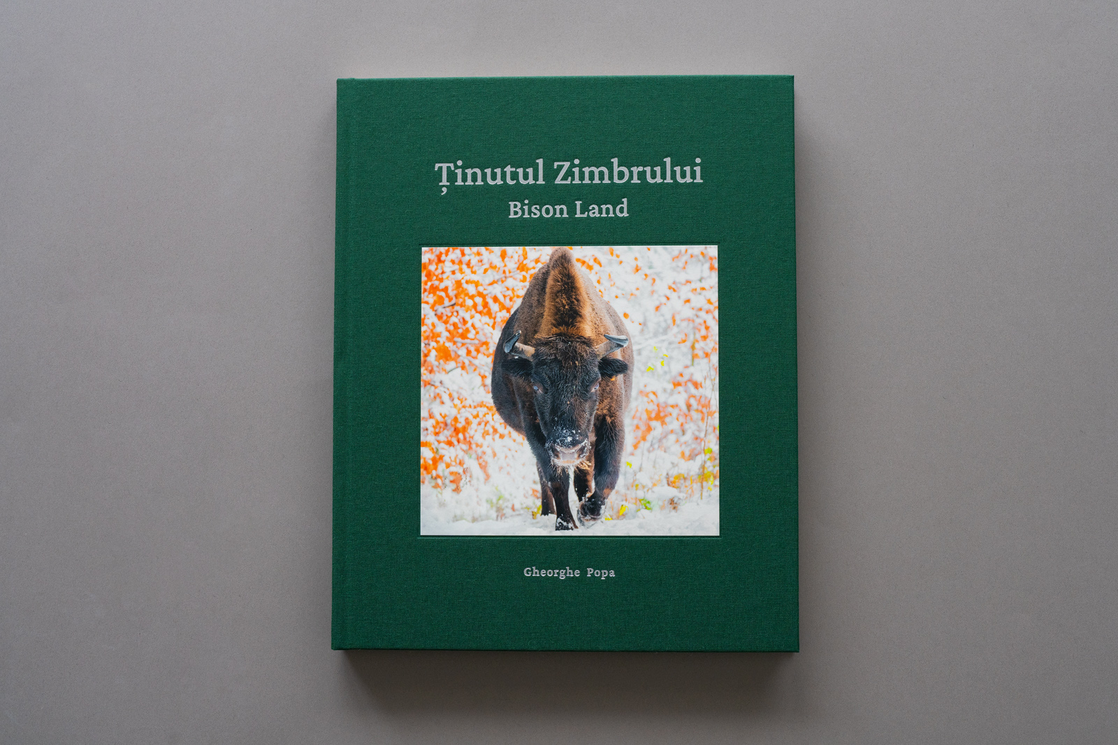 Gheorghe Popa Book -Ținutul Zimbrului – O călătorie fotografică prin sălbăticia Parcului Natural Vânători Neamț